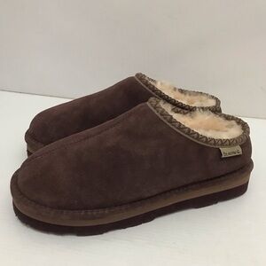 BEARPAW Lucille Platform Mule Water Stain-Repellent Suede Clog Comfort Shoes 11